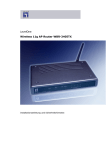 LevelOne Wireless 11g AP Router WBR-3405TX - IT