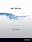 MASTERSuite v4.2 User Manual