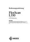 FlexScan L550 Bedienungsanleitung