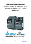 4, 0 kW Serie VFD-EL