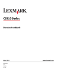 CS310 Series - Manual und bedienungsanleitung.