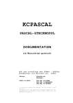 Dokumentation KCPASCAL