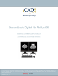 SecondLook Digital für Philips DR Labeling und Benutzerhandbuch
