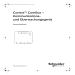Conext™ ComBox – Kommunikations