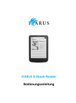 Handbuch - eBook Reader Pyrus maxi