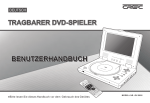 TRAGBARER DVD-SPIELER BENUTZERHANDBUCH