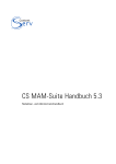 CS MAM-Suite Handbuch 5.3 - CS