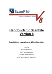 Handbuch für ScanFile Version 8
