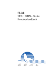 Handbuch f&uuml;r Kommunikationsger&auml;te der SLink Serie