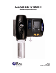 AutoRAE Lite für QRAE II Bedienungsanleitung