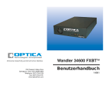 34600 User Guide_ge.qxd - Optica Technologies Inc.