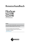 FlexScan S2233W/S2243W Benutzerhandbuch