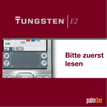 Tungsten E2 Read This First (German)