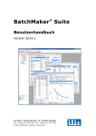 BatchMaker® Suite Benutzerhandbuch