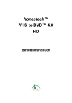 honestech™ VHS to DVD™ 4.0 HD