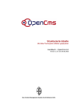 OpenCms 6.0 - Handbuch - Strukturierte Inhalte