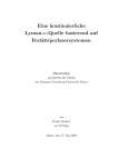 Dissertation at the Johannes Gutenberg