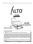 ENCORE - Nilfisk PARTS