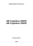 AB Cryptobox 300HD AB Cryptobox 350HD