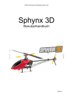SPHYNX 3D ELEKTRO HELICOPTER - Woelk RC