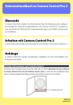 Referenzhandbuch zu Camera Control Pro 2 Übersicht Arbeiten mit