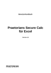 Praetorians Secure Calc für Excel