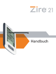 Zire 21 Handbuch