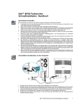 Dell&trade; M782 Farbmonitor Schnellinstallation Handbuch