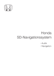 Honda SD-Navigationssystem