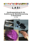 Handlungsanleitung f&uuml;r die Ausf&uuml;hrung der