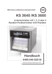 Handbuch KS 3640 / KS 3660 - pma