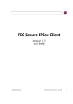 FEC Secure IPSec Client