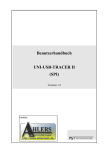Benutzerhandbuch UNI-USB-TRACER II (SPI)