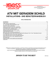 ATV MIT GERADEM SCHILD