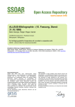 ALLBUS-Bibliographie : (15. Fassung, Stand: 31.10.1998)