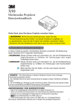 Multimedia-Projektor Benutzerhandbuch