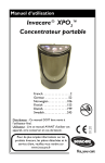 Invacare® XPO ™ Concentrateur portable