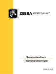 ZD500™ Series Benutzerhandbuch - Zebra Technologies Corporation