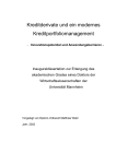 Kreditderivate und ein modernes - MADOC