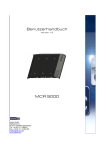 Benutzerhandbuch MCR 5000 - ads-tec