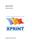 Xprint V8.0 Referenzhandbuch