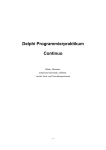 Delphi Programmierpraktikum Continuo