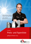 Preis- und Typenliste 2015  - Alpha