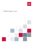 SPSS Trends™ 16