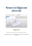 Neues in Edgecam 2014 R2