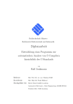 Entwicklung eines Programms zur automatischen Analyse