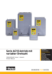 [AC10] : HA502320U001 : Product Manual to support the Parker