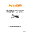 LUPUSNET - LE141/341 Benutzerhandbuch