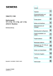 SIMATIC HMI Bediengerät TP 177A, TP 177B, OP 177B