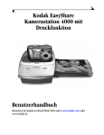Kodak EasyShare Kamerastation 4000 mit Druckfunktion